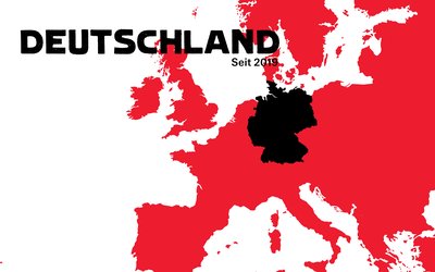 Deutschland auf der Karte