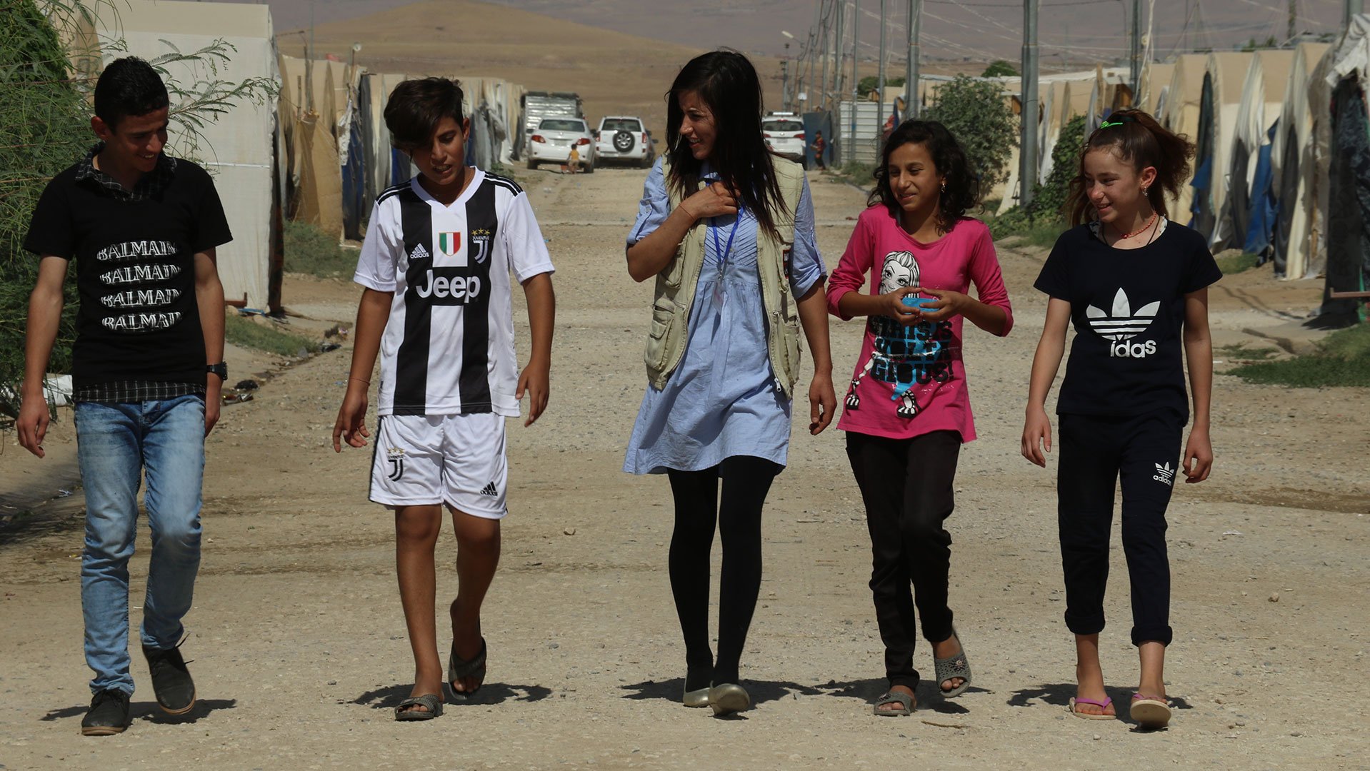 Irak - War Child helpt kinderen in oorlog weer kind zijn op veilige plekken